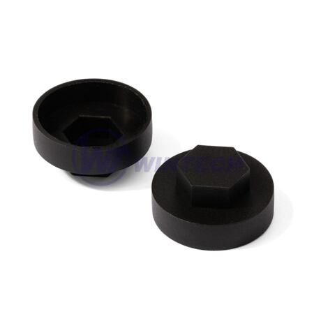 Plastic cap TEX with washer 6.3/OK 10black