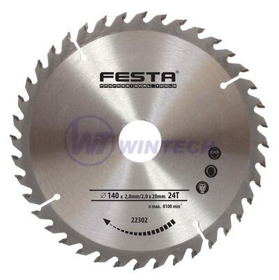 Circular saw blade TCT 180mm/30/2,8/24z