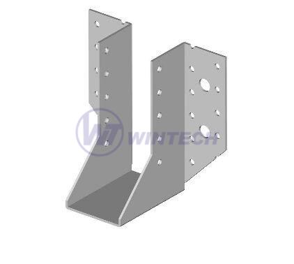 Joist hanger for wood, outside, 50x165.