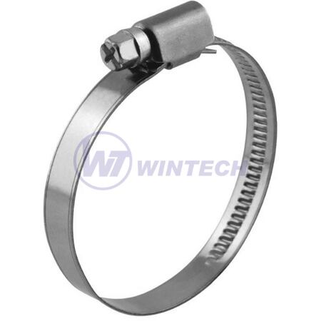 Hose clamp W1, 70-90mm, ZP, w. 9mm