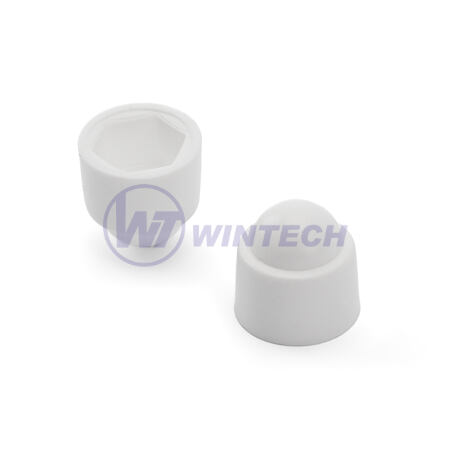 Bolt and nut caps M5/8, whitewhite