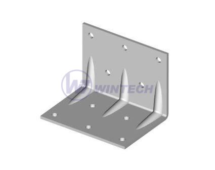 Connecting element for woodsquare