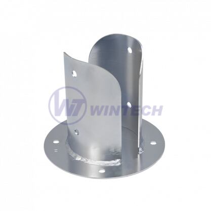 Circular bolt down postfoot PSPOD 120