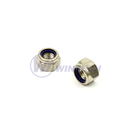 Self-locking hex nuts  M 16 SS A2