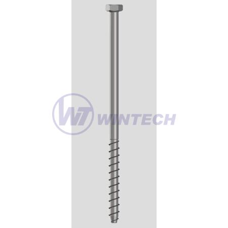 Rock Concrete screw 6H 12,5 x 100 ZP