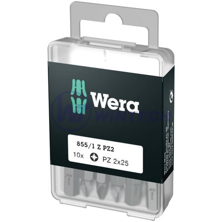 Bit PZ1 - 25mm, WERA - 10 pcs / blistr