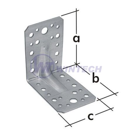 Reinforced square KPS 390x50x55x1,5