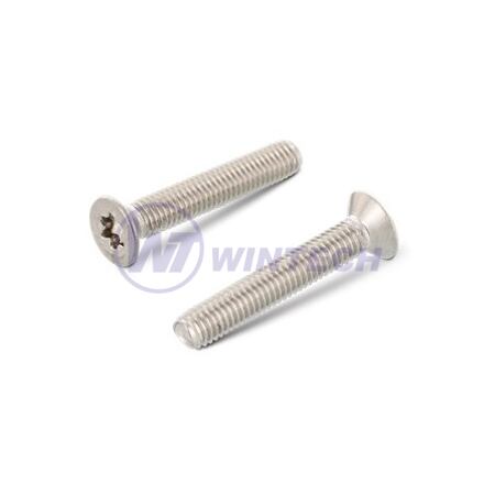 DIN 7500M CSK head. M3 x 8 A2 TXthread rolling scr. type M