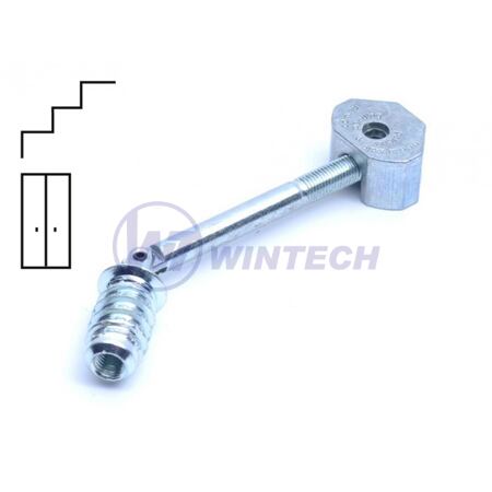 The broken connecting rod for railings