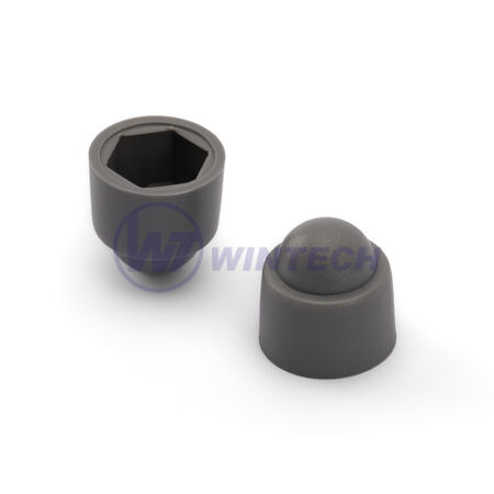 Bolt and nut caps M12/19, graygray