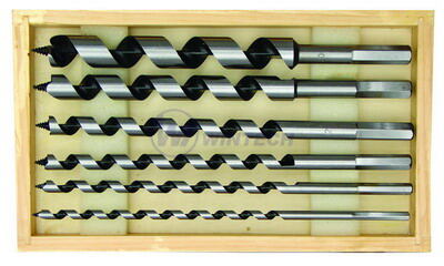 Auger bit set - 6pcs