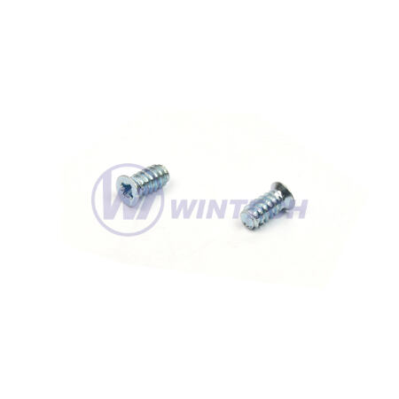 EURO Screw 6,3 x 10  FLAT head zp