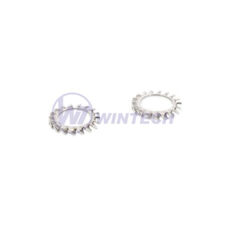 Serrated lock washer M3 DIN 6798 A SS A2