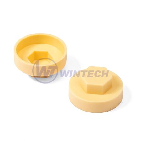 Plastic cap TEX with washer 6.3/OK 10light beige