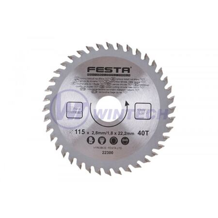 Circular saw-blade TCT 115mm