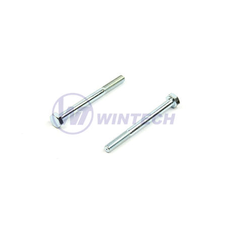 Hex bolt 4 x 35 DIN 931  8.8 zp