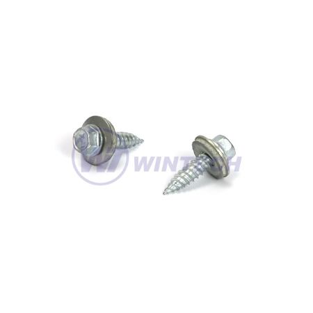 Bi-Metal thin sheet screws HEX + EPDM 6 x 22 A2/CVdrill cap. 2 mm