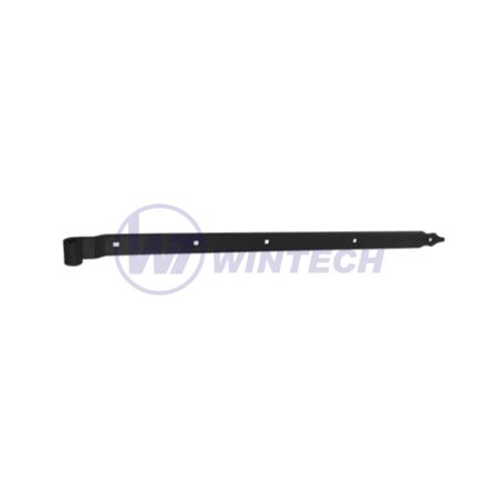 Angled belt hinge ZNZ 300x11x30x3,0 black