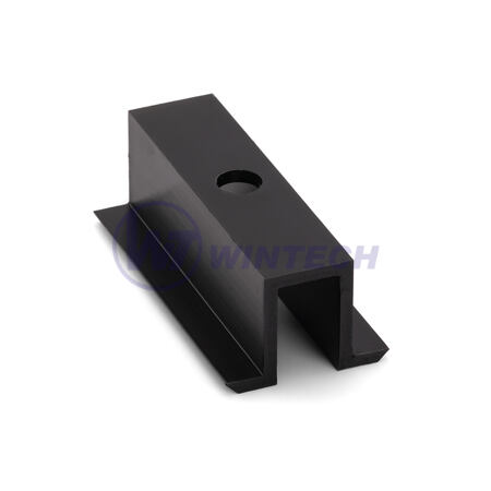 SU 70 Al centric clip - black anodization