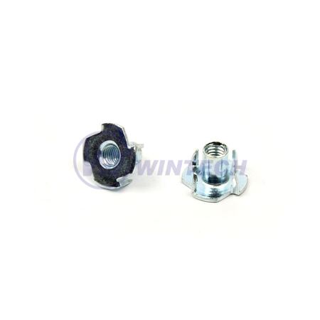 Drive-in-nuts  M6 x 9 x O.D.18  zp
