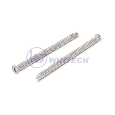 CSK window frame s., torx30 7,5x120 A2Concrete screw