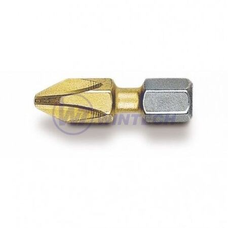 Bit PH1 - 25mm, WITTE BitFlex TiN