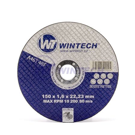 WT WINTECH® cutting disc Extra lifetime 150x1,6x22,2 to metal