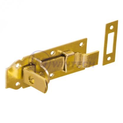 Closing door bolt, straight WZW 120120x45x5,0 mm