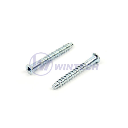 Furniture scr. 5 x 30  2.2p,hex+hole  zp