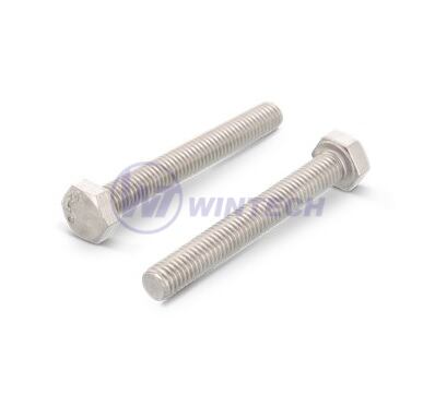 Hex head screw  M3 x 10 DIN 933  SS A2