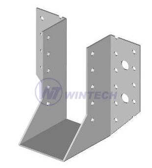 Joist hanger for wood, outside, 60x120.