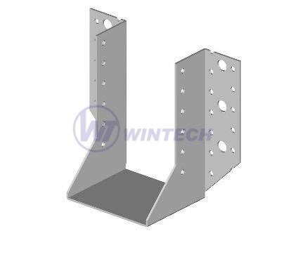 Joist hanger for wood