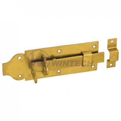 Closing door bolt, straight,  WZP 180180x65x6,0 mm