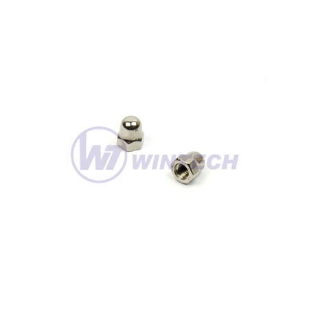 DIN 1587 nut M4 SS A2