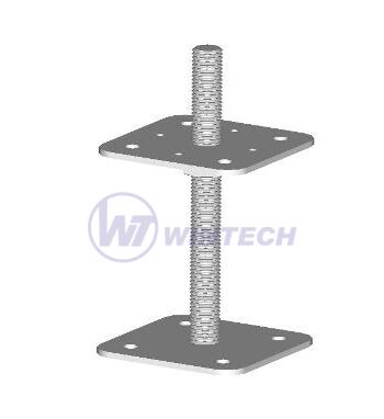 Connecting element for wood 200/80x80