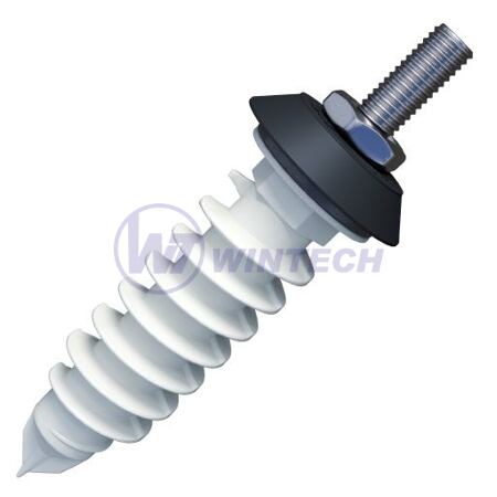 dowel for insulation with cap RAL 7016 antracit