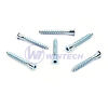 Furniture scr. 7 x 70  3.0p,hex+hole zpstem dia 7 mm