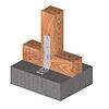 Connecting element for wood, 105x285x65105x285x65