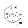 Wide square KS 2, 40x40x40