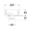 SDLPB  1 Connector 207x146x85x2,5