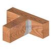 Joist hanger for wood 100 x 160inner