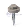 Plastic cap TEX with washer 6.3/OK 10grey