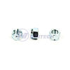 Hexagon castle nuts M42x3,00  DIN 935 zpsteel class 8, zinc plated