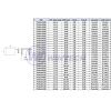 Rectangular tube plugs 15x40mmblack