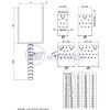 Classic postfoot 14-02/80x60
