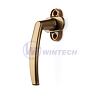 Aluminum window handle bronze 45° 40mm