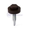 Plastic cap TEX 3.9/OK 5brown