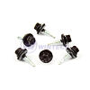Roofing screw colour+EPDM 4,8x20 RAL8019WT;CR3+ min 15u; powder p. head & washer