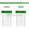 Console 28/30 × 900 mm 1.75+coverstainless steel A2