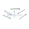 Hex bolt 4 x 35 DIN 931  8.8 zp